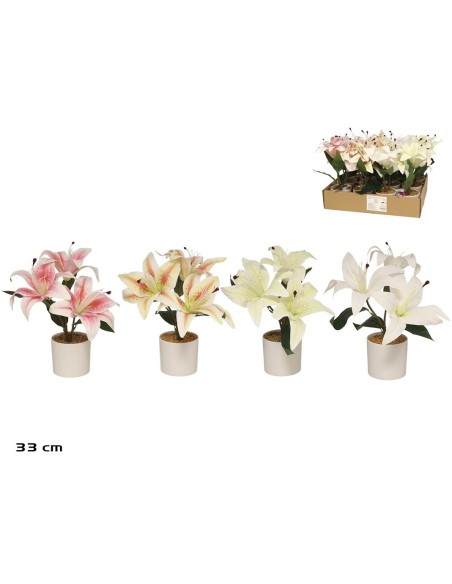 MACETA LILUM REAL TOUCH X 3 33CM (S)