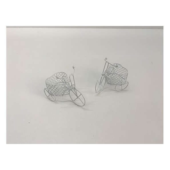 CARRITO METAL CORAZON 10X6X7CM