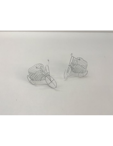 CARRITO METAL CORAZON 10X6X7CM