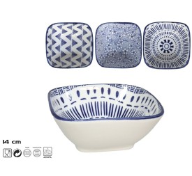 BOWL CUADRADO 14CM PARIS 3 SURTIDOS