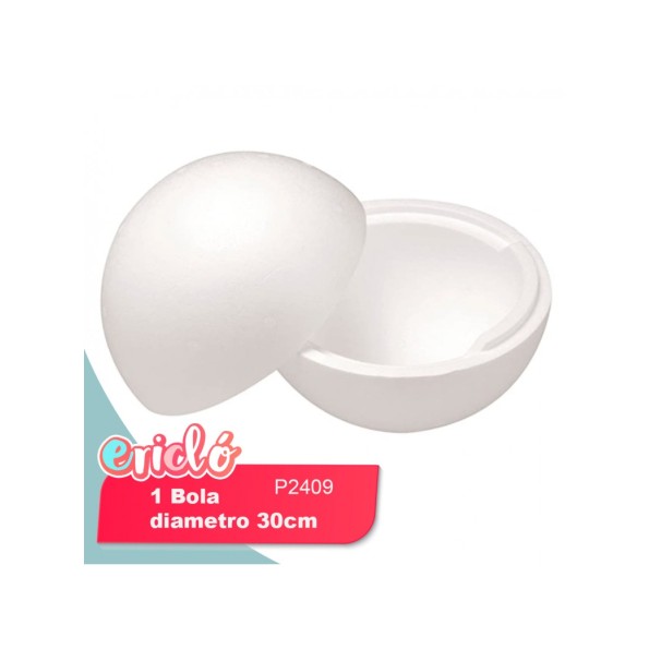 BOLA DE POREX 30CM 1UD