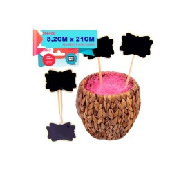 MINI PIZARRA TROQUELADA CON PALO