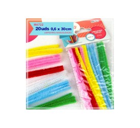 LIMPIAPIPAS MANUALIDADES MAXI DE COLORES (7228)