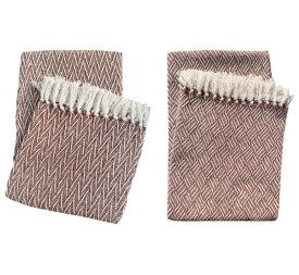 PLAID ALGODON RECICLADO 150X200 430 GSM, 2 SURT.