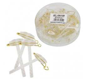 PRENDIDO GALA CLIP TRANSPARENTE 5X2,5CM