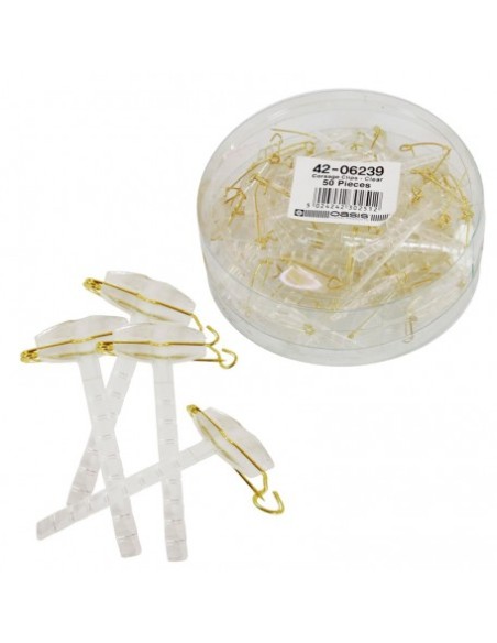 PRENDIDO GALA CLIP TRANSPARENTE 5X2,5CM