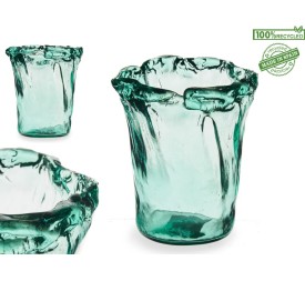 JARRON VIDRIO PANUELO 25CM