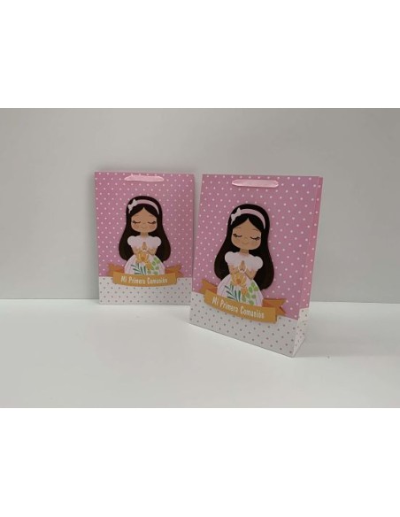 BOLSA REGALO 30X42X12CM COMUNION NINA