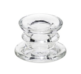 PORTAVELAS CRISTAL BLAND 5,7X3,8CM