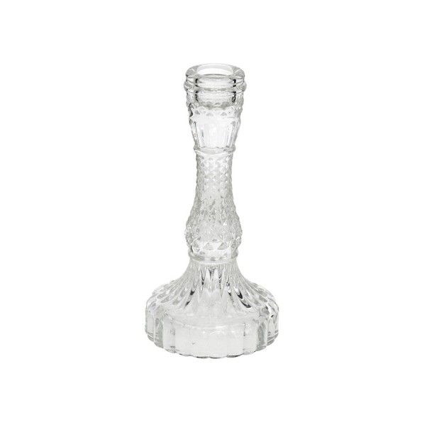 PORTAVELAS CRISTAL NAPOLES 8,5X17,4CM