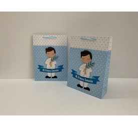 BOLSA REGALO 30X42X12CM COMUNION NINO