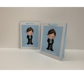 BOLSA REGALO 30X42X12CM COMUNION NINO