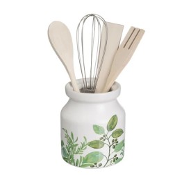 PORTA UTENSILIOS GREENS STONEWARE 12 X 12 X 13 CM