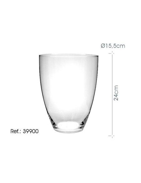CENTRO DE MESA CRISTAL 24CM ALTO
