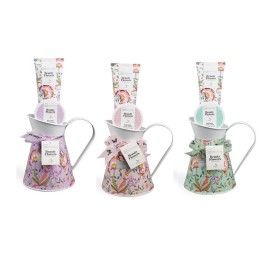 SET FLORAL JARRA DECORATIVA 2PCS