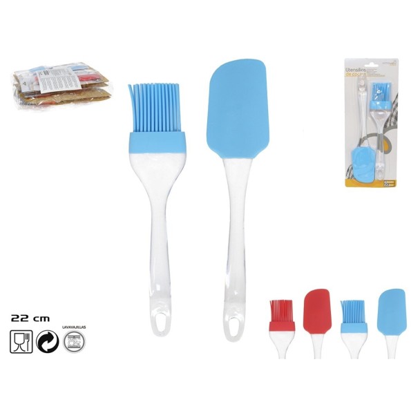 SET UTENSILIOS DE COCINA X2 22 CM