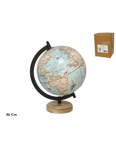 GLOBO TERRAQUEO MARCO POLO 15CM