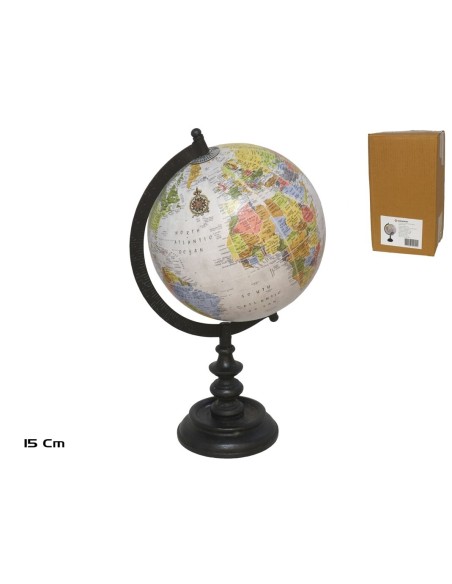 GLOBO TERRAQUEO COLON 15CM