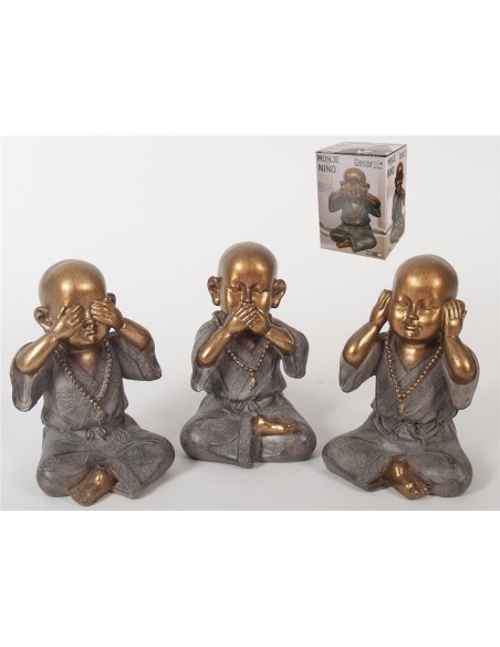 MONJE NIÑO ZULI OSC/DOR 3 SUR 23 CM