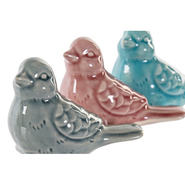 FIGURA PORCELANA 12X7X8,5 PAJARO 3 SURT.