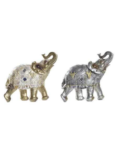 FIGURA RESINA 22,5X10,7X21,5 ELEFANTE 2 SURT.