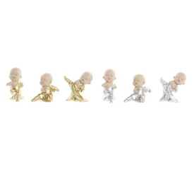 FIGURA RESINA 8X5,5X9 MONJE 6 SURT.