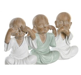 FIGURA RESINA 6X5X9,5 MONJES 3 SURT.