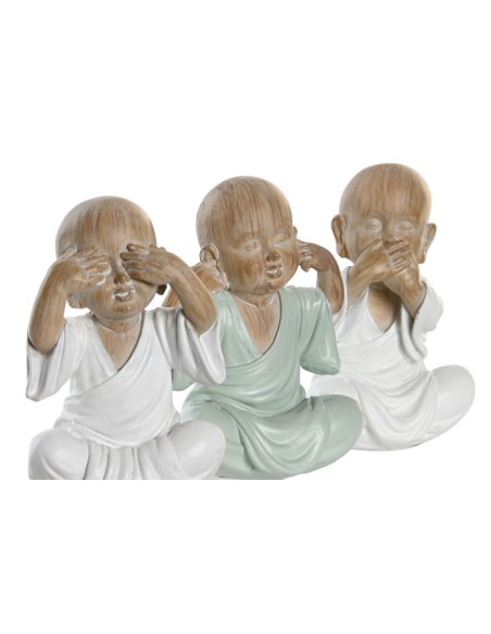 FIGURA RESINA 6X5X9,5 MONJES 3 SURT.