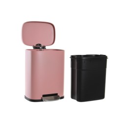 PAPELERA METAL PP 21X18X29,5 5 L, CERRADO LENTO