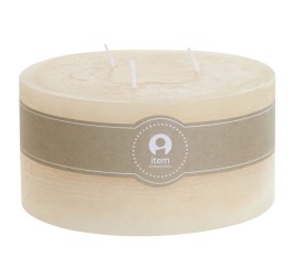 VELA CERA 15X15X7,5 1050 GR, 65 HORAS NATURAL