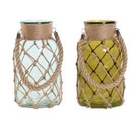 PORTAVELA CRISTAL 15,5X15,5X26 2800ML 2 SURT.