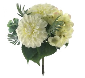 ATADO ZINNIA HORTENSIA CREMA (3956-01)