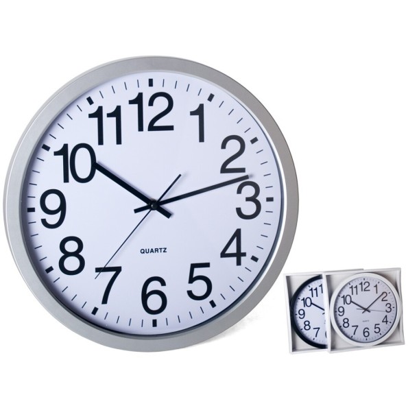 RELOJ PARED ALEXIS 35CM 3 SURT.