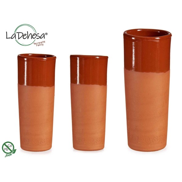 VASO TUBO BARRO 330ML