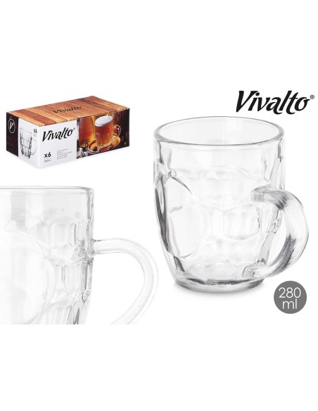 JARRA CERVEZA 280ML CON ASA1 UNIDAD