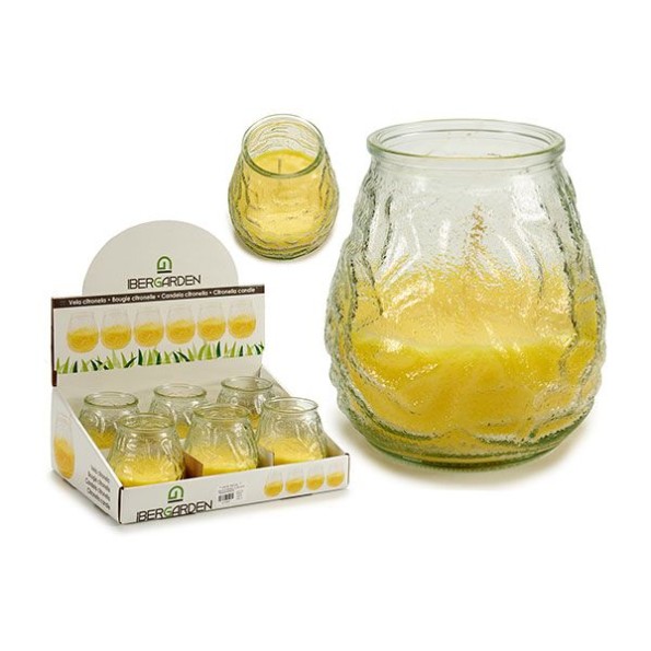 VELA CITRONELLA RELIEVE TRANSPARENTE