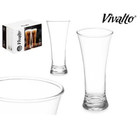VASO VIDRIO CONICO 320ML 1 UNIDAD