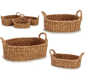 SET 3 CESTOS ASA OVALADOS
