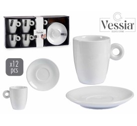 SET 6 TAZAS CON SOPORTE 220ML
