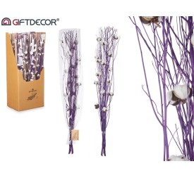 RAMILLETE ALGODON MORADO