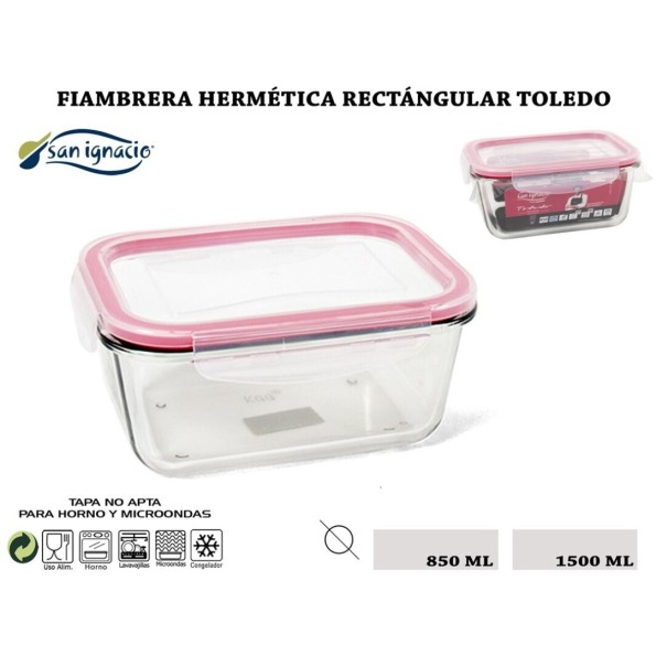 HERMETICO 1500ML CRISTAL TOLEDO SG