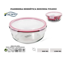 HERMETICO REDONDO 1200ML CRISTAL TOLEDO SG