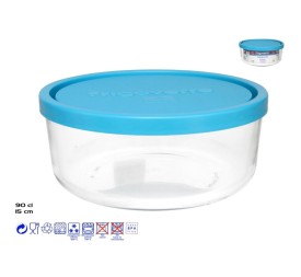 FIAMBRERA CRISTAL C/TAPA 90CL 15CM