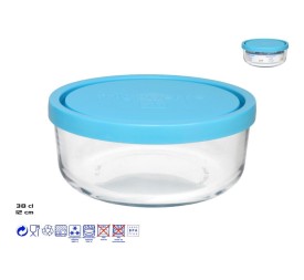 FIAMBRERA CRISTAL C/TAPA 12 CM 380ML
