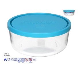 FIAMBRERA CRISTAL C/TAPA 310CL 23CM