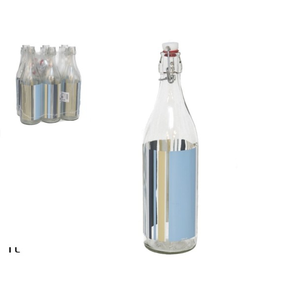 BOTELLA LORY 1L TEXTILE BEIGE