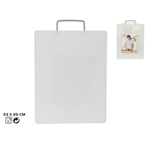 TABLA CORTAR FU006-3 PLASTICO C/ASA MED