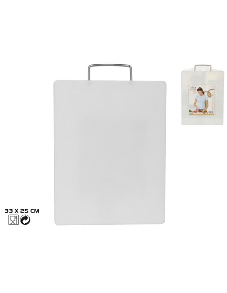 TABLA CORTAR  PLASTICO C/ASA MED