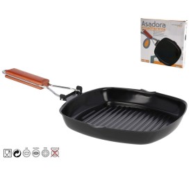 ASADORA ANTIADHERENTE 27X27  EZ09057