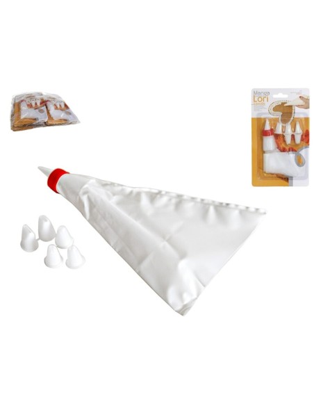 MANGA PASTELERA + 6 BOQUILLAS LORI